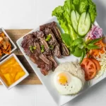 Grilled Beef Short Ribs on Rice / Phở Sườn Bò Non Nướng