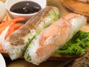 Two salad rolls