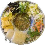 Veggie hot pot pho